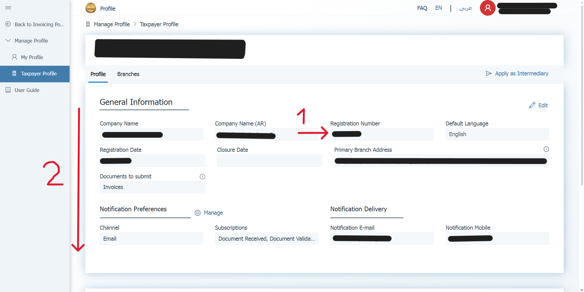 English Profile 1 English Profile 1